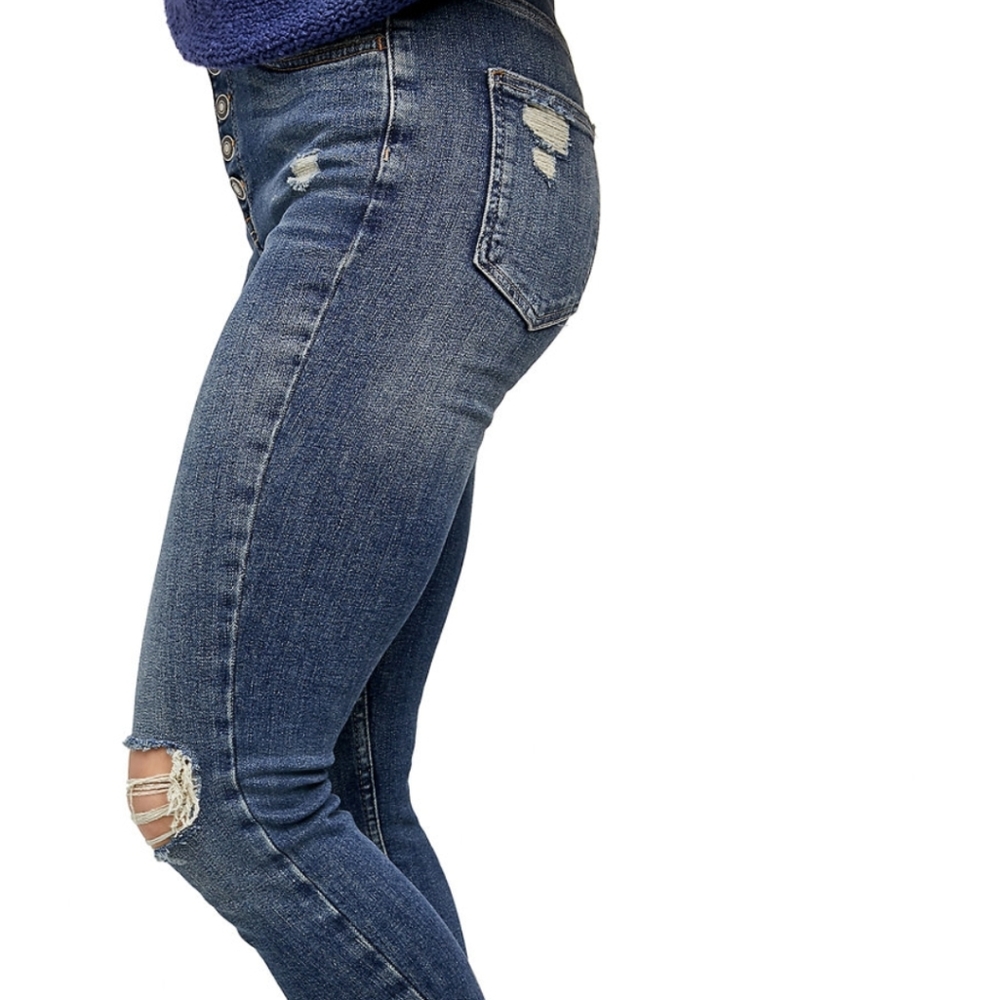 NWT Free People High Rise Skinny Jeans - Picture 3 of 8